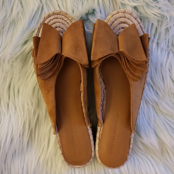 Sigerson Morrison Bow Platform Sandal/Espadrille - Picture 1 of 5